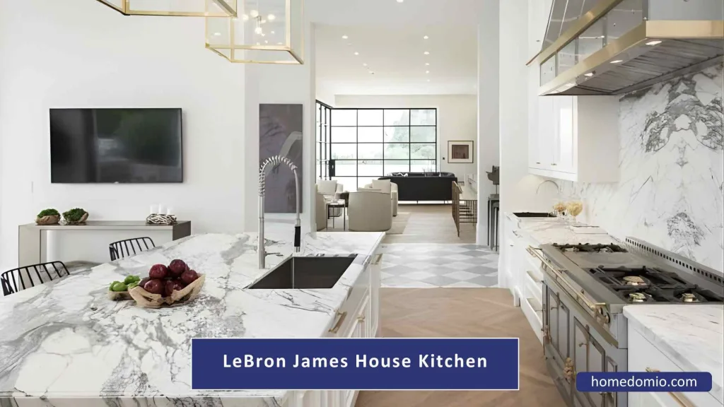 Lebron James House: Inside His $23 Million Brentwood Mansion 7 Kitchen Design & Functionality