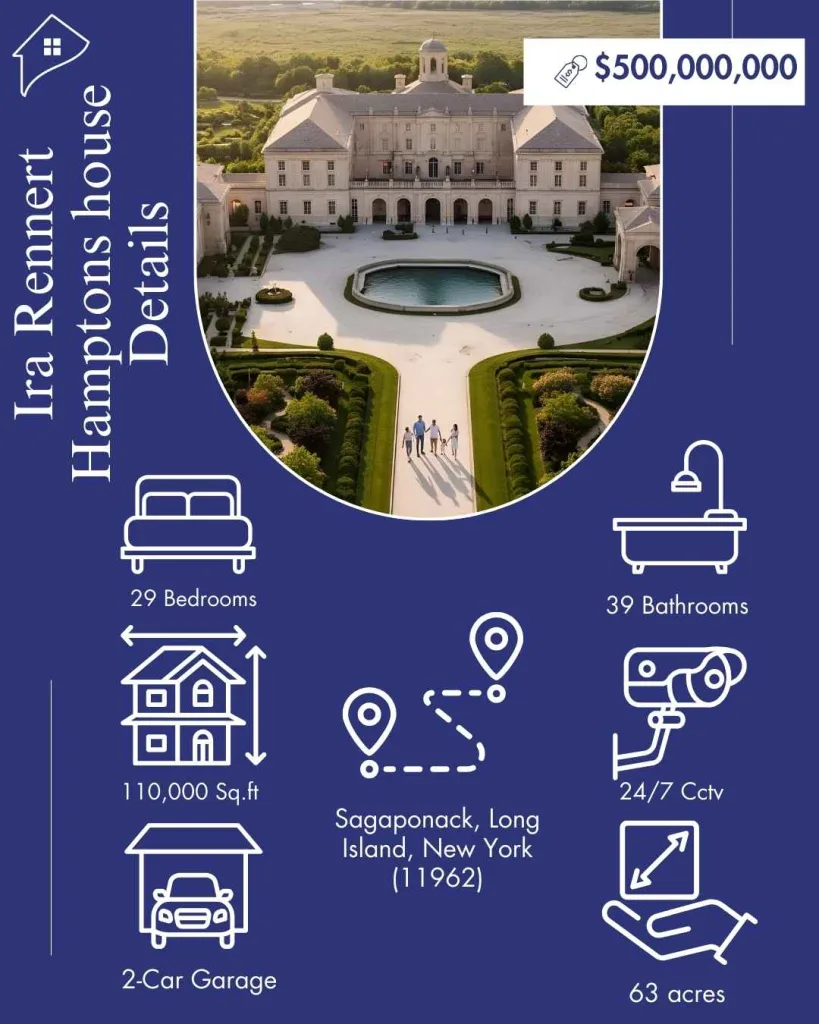 Ira Rennert Hamptons house