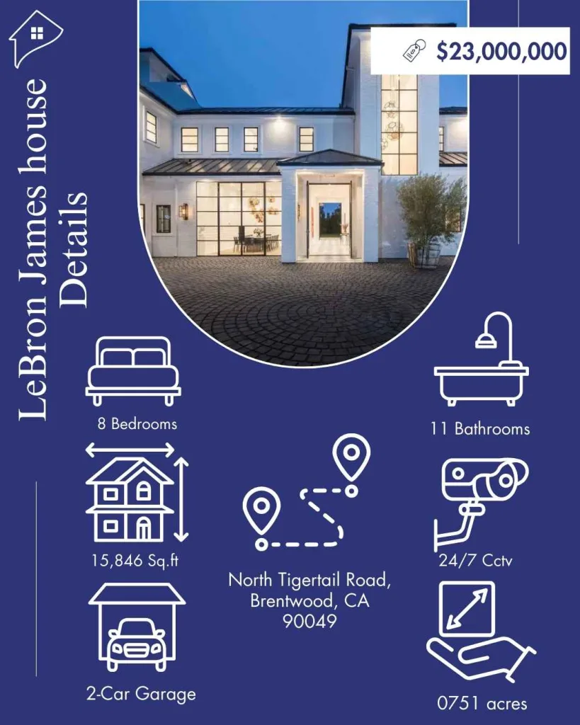 Lebron James House: Inside His $23 Million Brentwood Mansion 2 LeBron James House