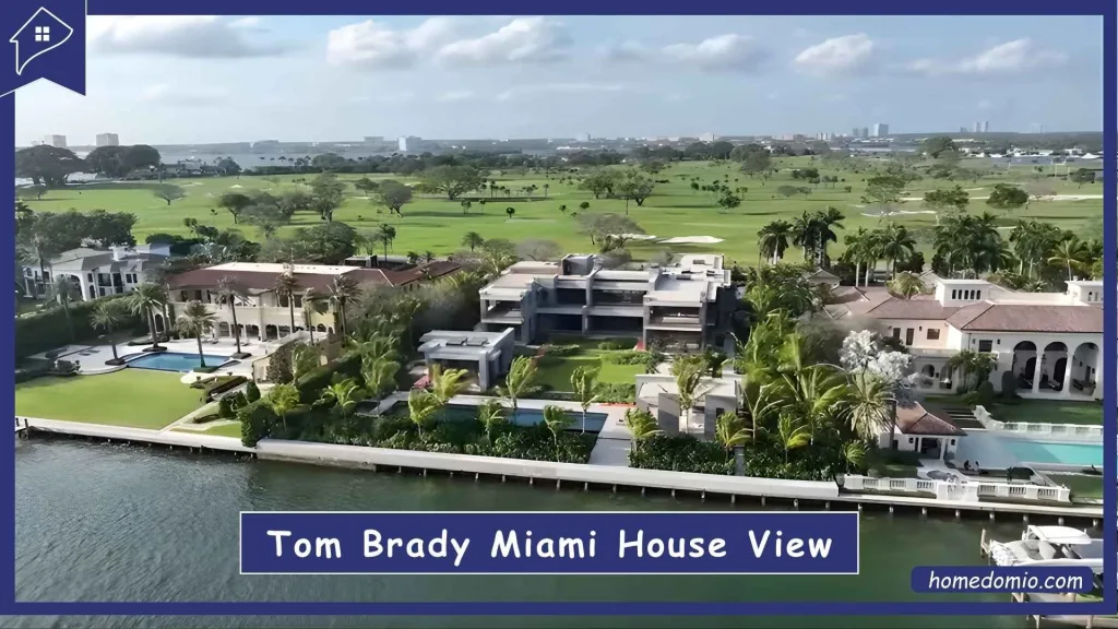 Walking Through the Gates of Tom Brady House Miami