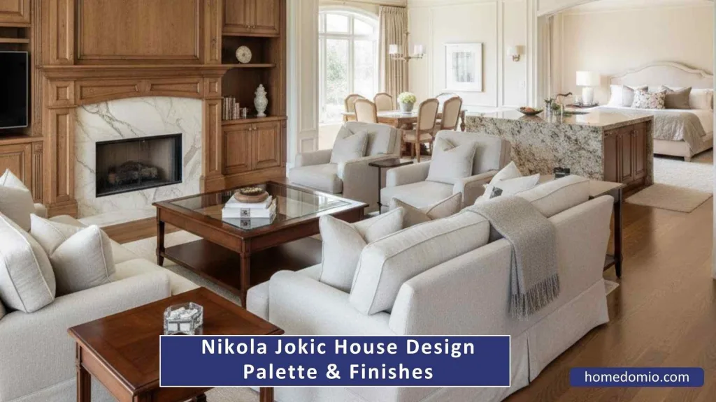 Nikola Jokic House: Inside The Nba Mvp'S Stunning Cherry Hills Estate 13 Design Palette & Finishes