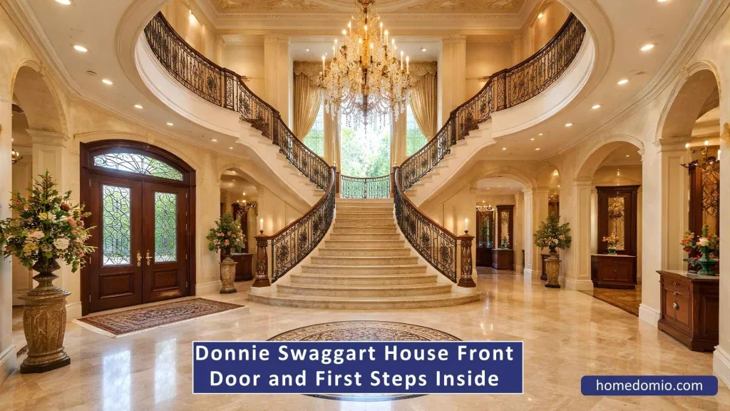 Donnie Swaggart House In Baton Rouge Louisiana - Full Celebrity Home Tour 4 The Front Door and First Steps Inside