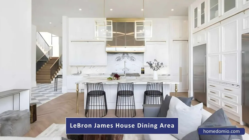 Lebron James House: Inside His $23 Million Brentwood Mansion 6 Dining Areas & Entertainment Zones