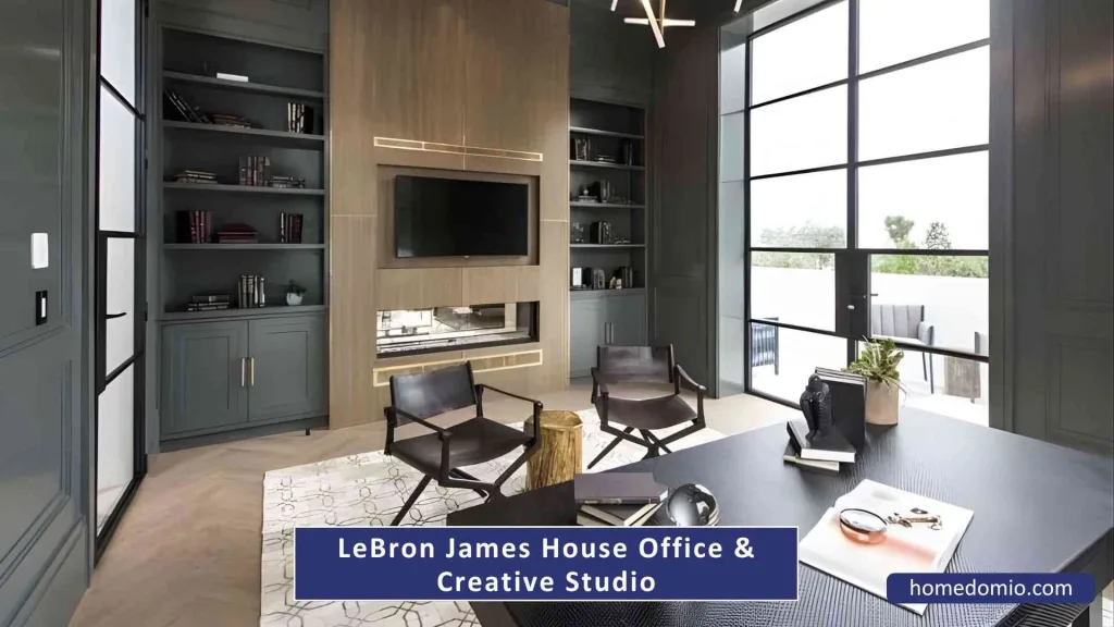 Lebron James House: Inside His $23 Million Brentwood Mansion 10 Home Office or Creative Studio