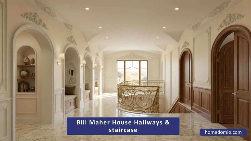 Bill Maher House: Inside His $25M Beverly Hills Mansion 10 Corridors, Curves and Unexpected Charm