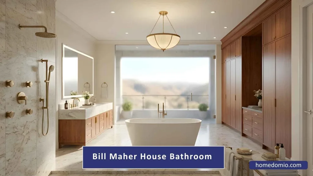 Bill Maher House: Inside His $25M Beverly Hills Mansion 9 Soaking Tubs, Marble and Five-Star Finishes