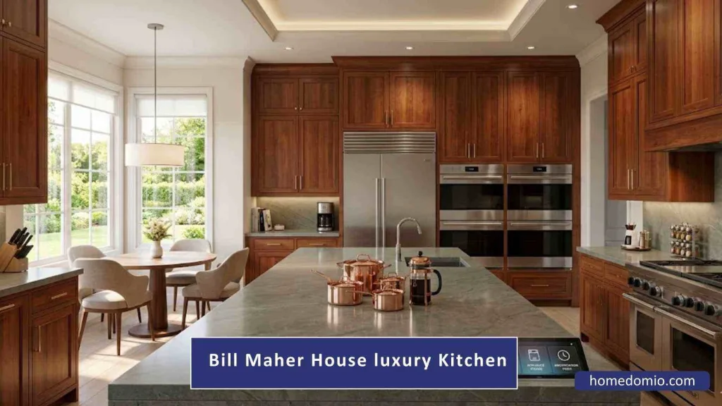Bill Maher House: Inside His $25M Beverly Hills Mansion 7 The Heart of the Home: Kitchen