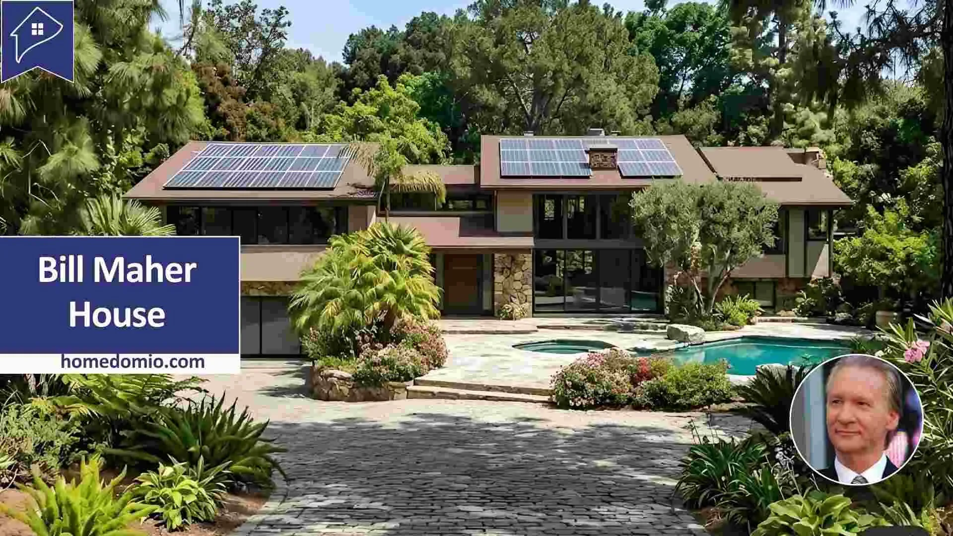 Bill Maher House: Inside His $25M Beverly Hills Mansion 1 Bill Maher House