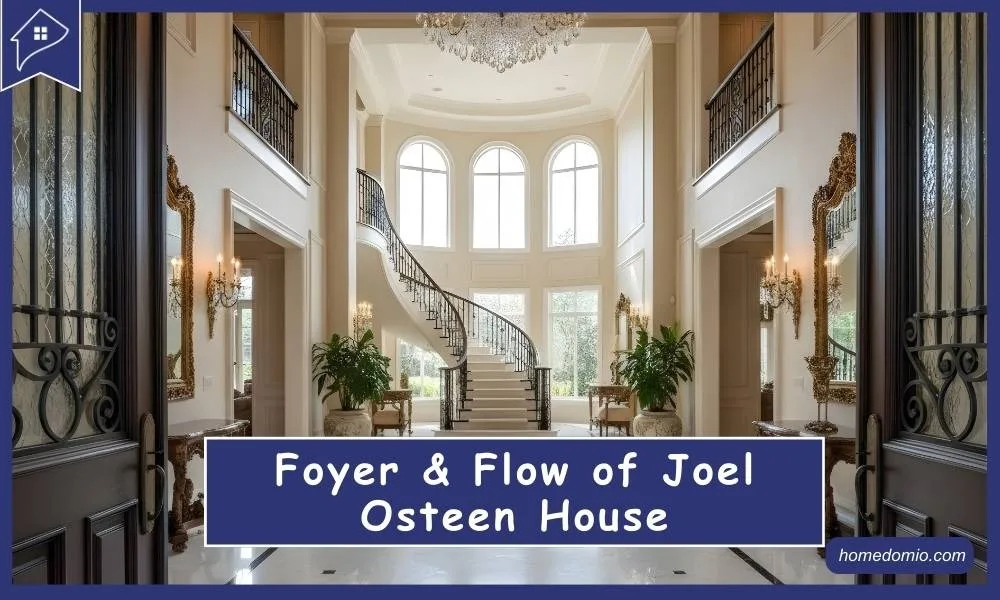 Inside The Joel Osteen House: A $15 Million Houston Landmark 5 Foyer & Flow of Joel Osteen House