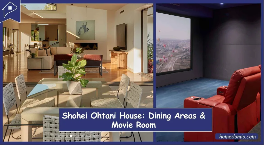 Dinner & Fun: Dining Areas & Movie Room