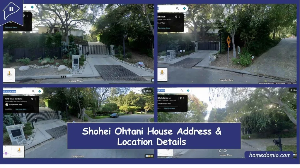 The Area: Shohei Ohtani House Address & Location  Details