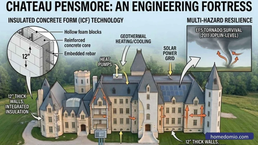 Biggest House In Missouri - Chateau Pensmore Full Tour And Complete Guide 12 Pensmore Mansion - Construction Technology