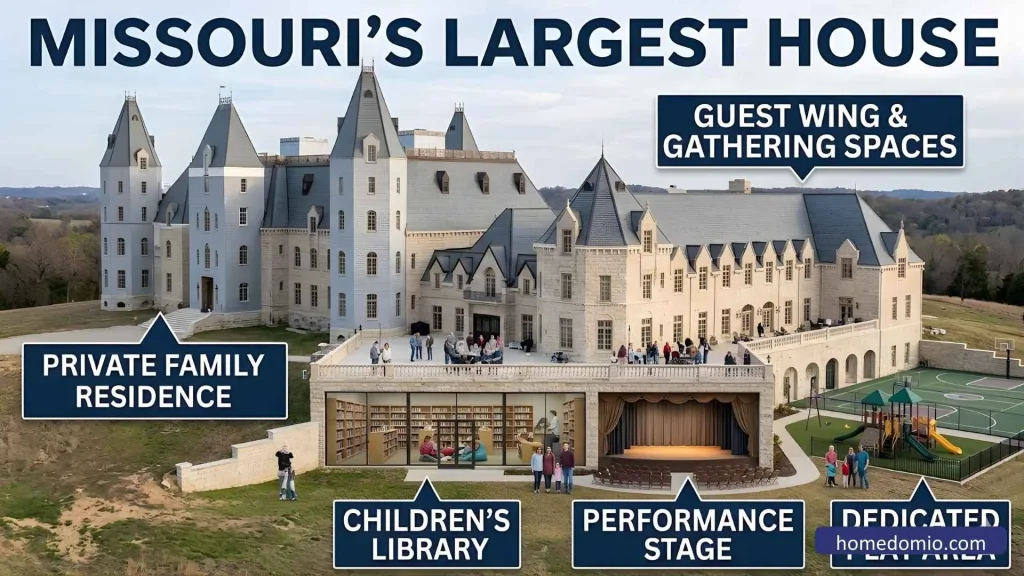 Biggest House In Missouri - Chateau Pensmore Full Tour And Complete Guide 11 Guest Wing and Gathering Spaces