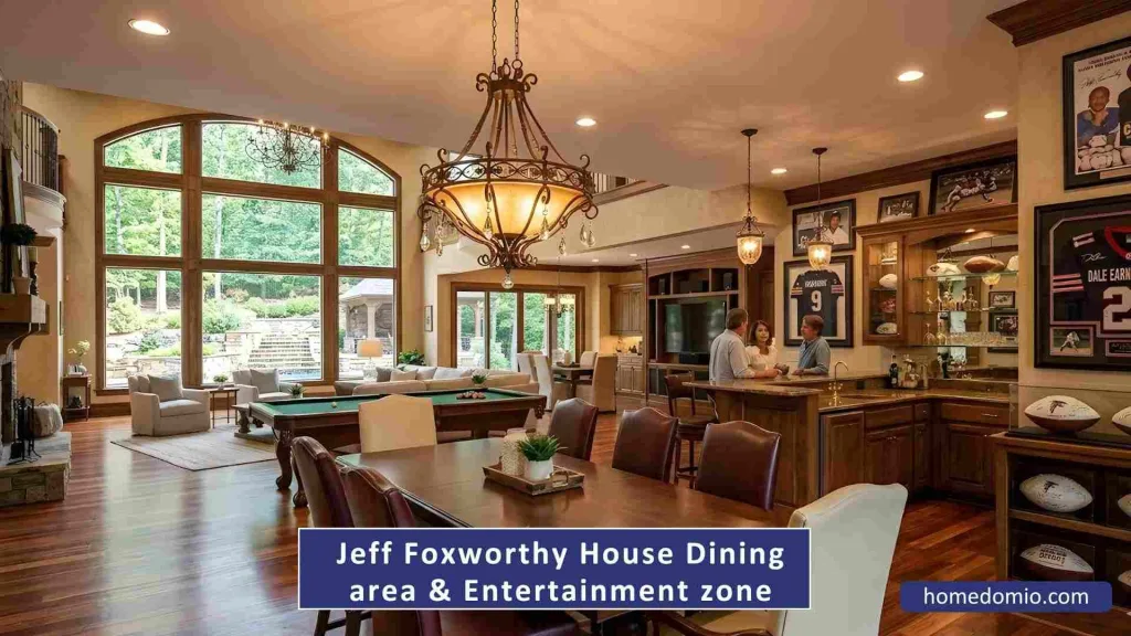 Jeff Foxworthy House: Inside His $3Million Atlanta Georgia Mansion 7 Dining Areas & Entertainment Zones