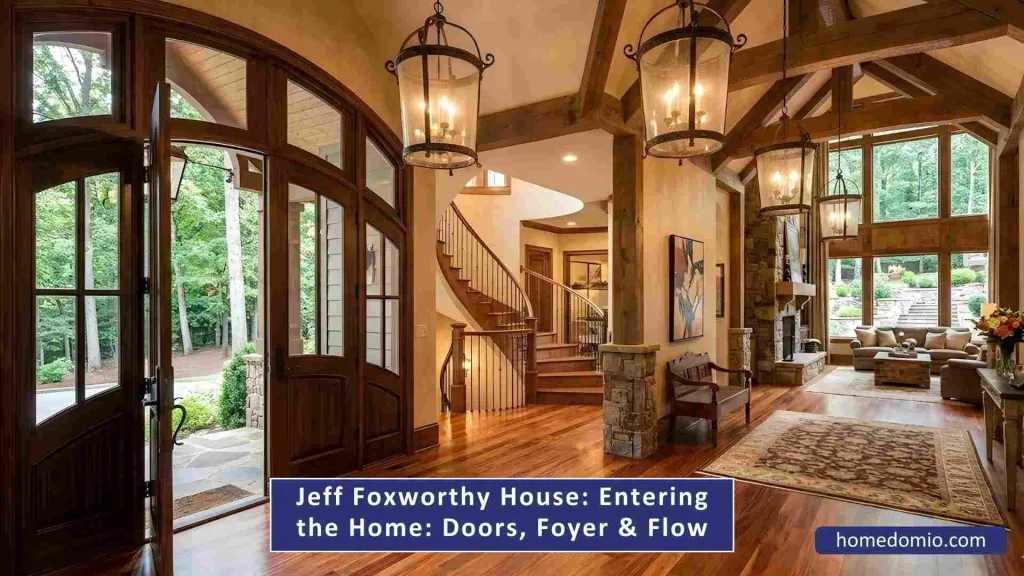 Jeff Foxworthy House: Inside His $3Million Atlanta Georgia Mansion 5 Entering the Home: Doors, Foyer & Flow