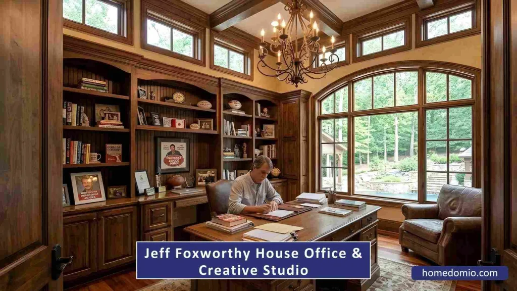 Jeff Foxworthy House: Inside His $3Million Atlanta Georgia Mansion 11 Home Office or Creative Studio