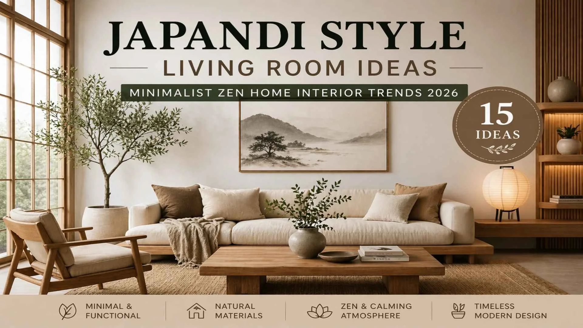 japandi living room ideas for modern homes