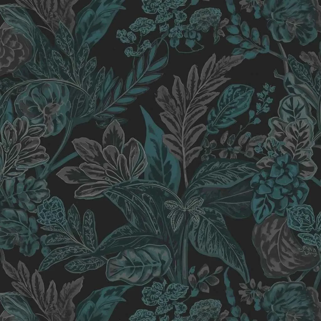 Dark Wallpaper With Bold Patterns for Maximum Drama