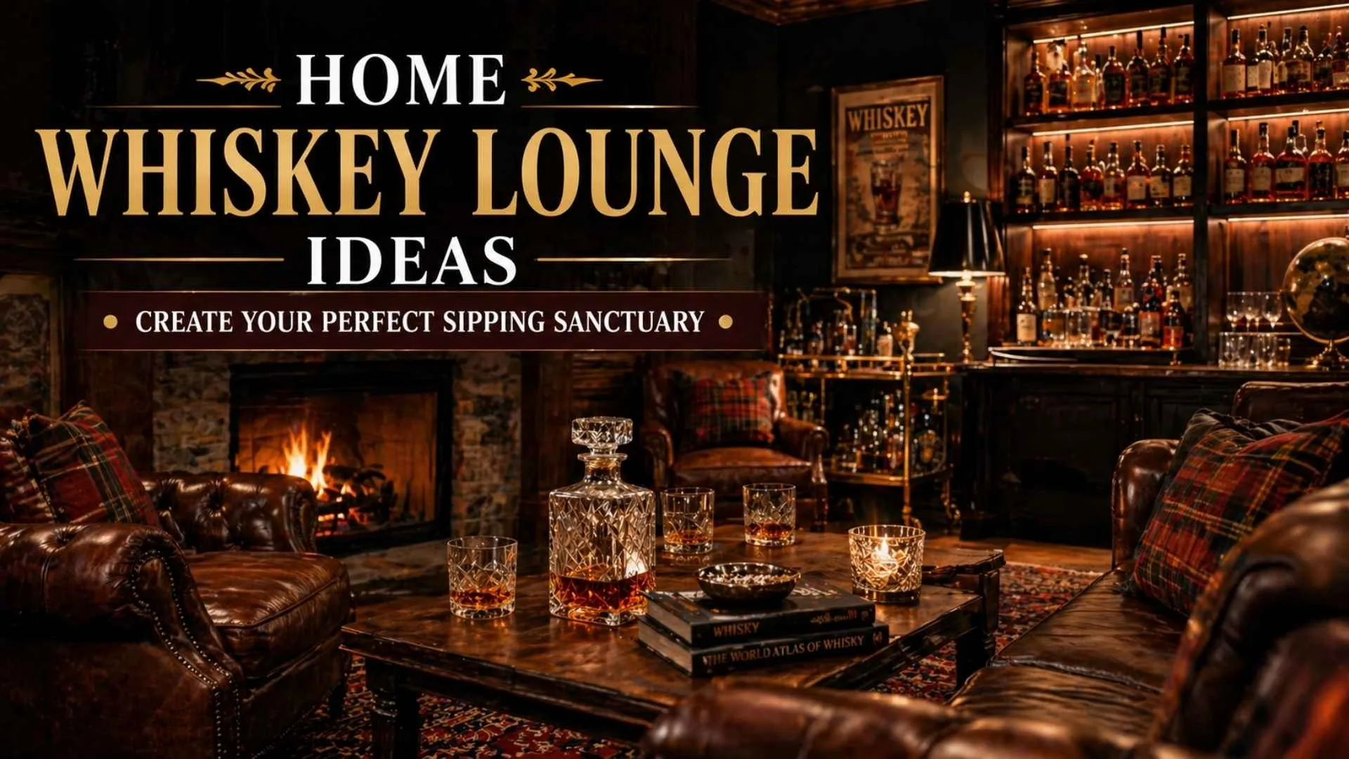 Home Whiskey Lounge Ideas