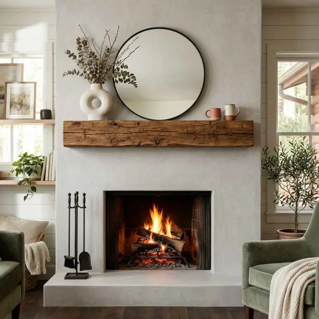 Plaster Fireplace Design Ideas: Transform Your Living Space Into a Stunning Focal Point 10 Arched Plaster Fireplace Surround