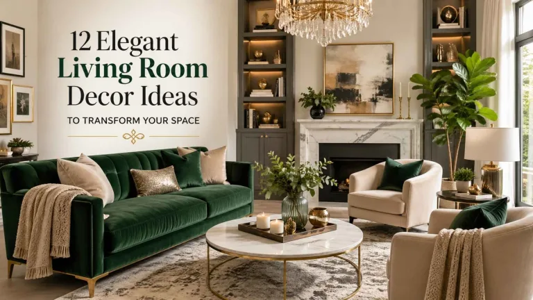Elegant Living Room Decor Ideas
