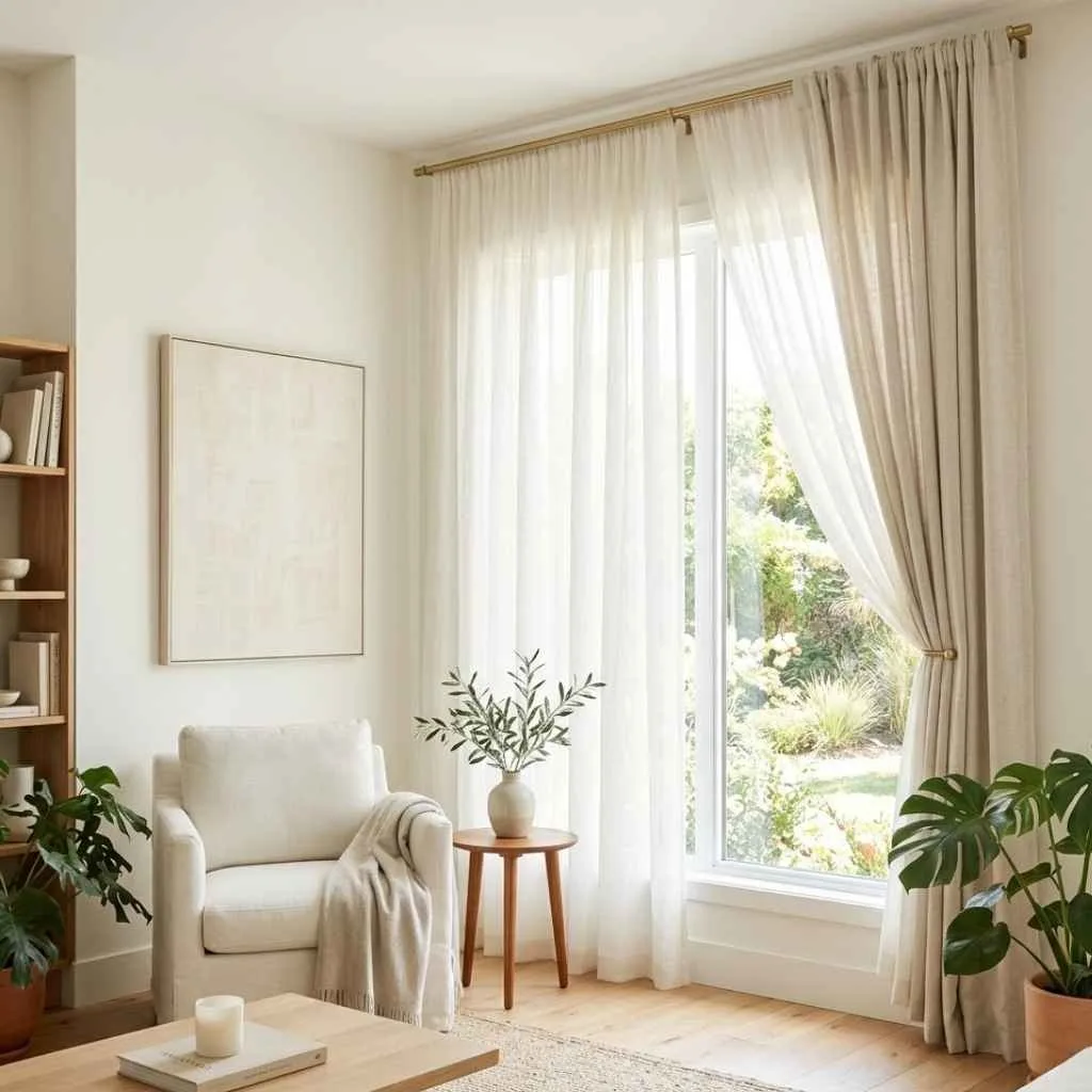 12 Modern Living Room Decor Ideas That Will Transform Your Space 11 Maximize Natural Light with Smart Window Treatments