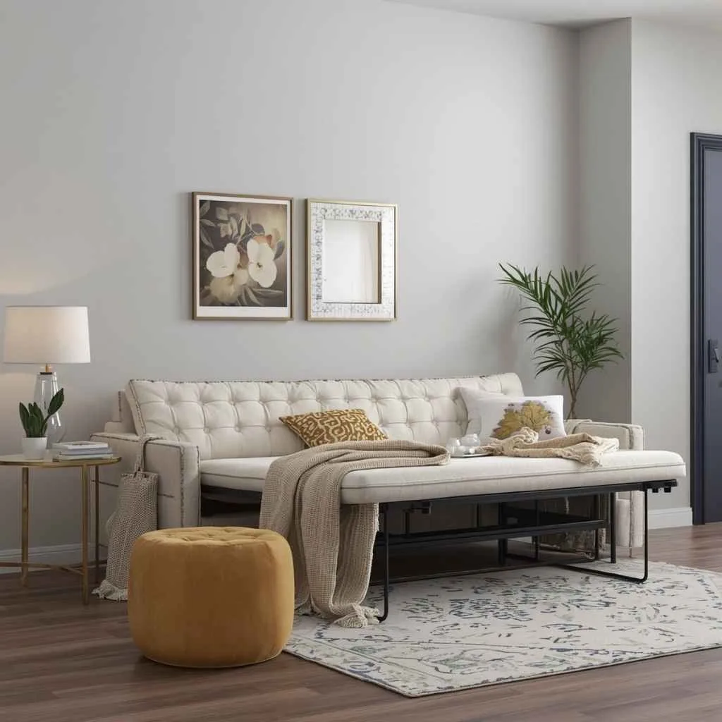 The Convertible Sofa Bed for Guest-Ready Bedrooms