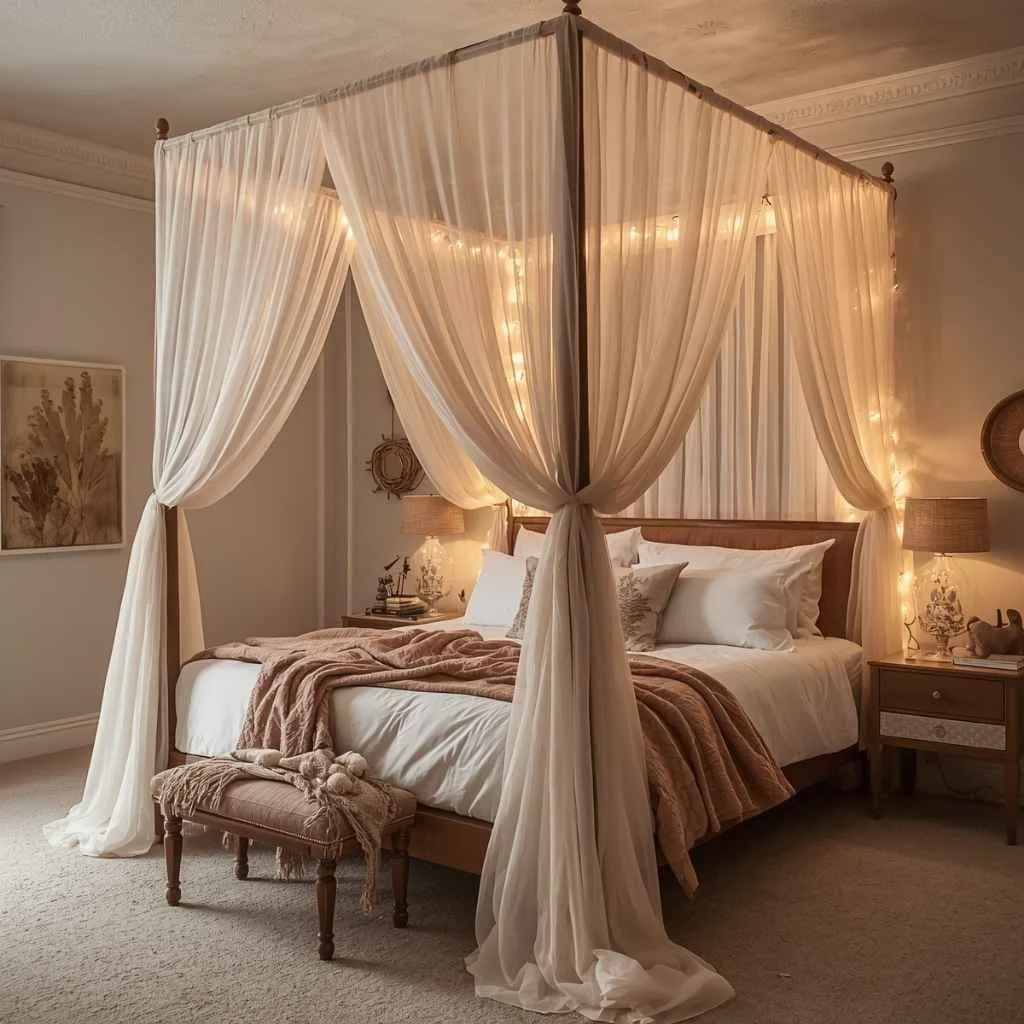 Canopy Bed or Dreamy Bed Drapes