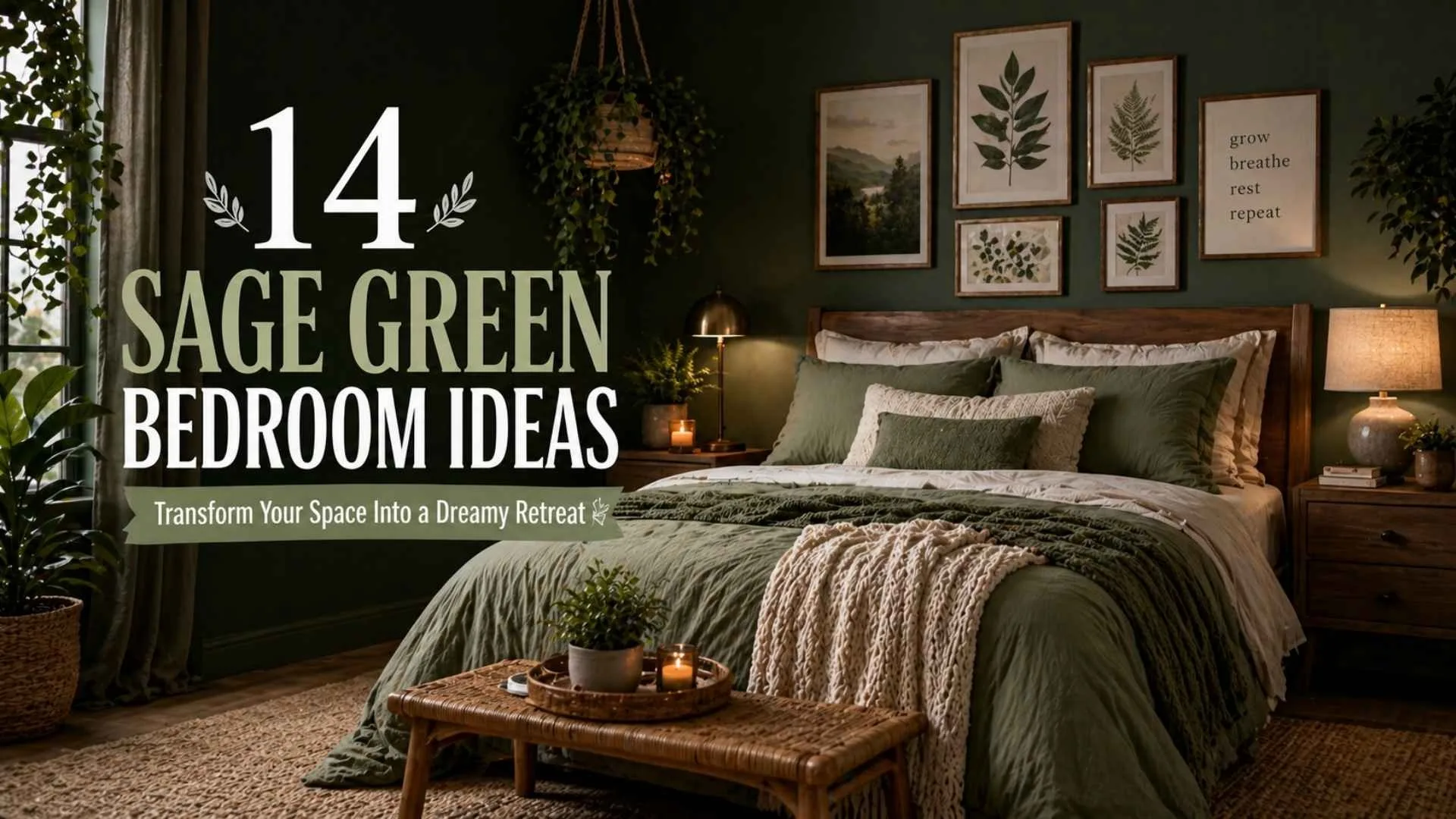 Sage Green Bedroom Ideas