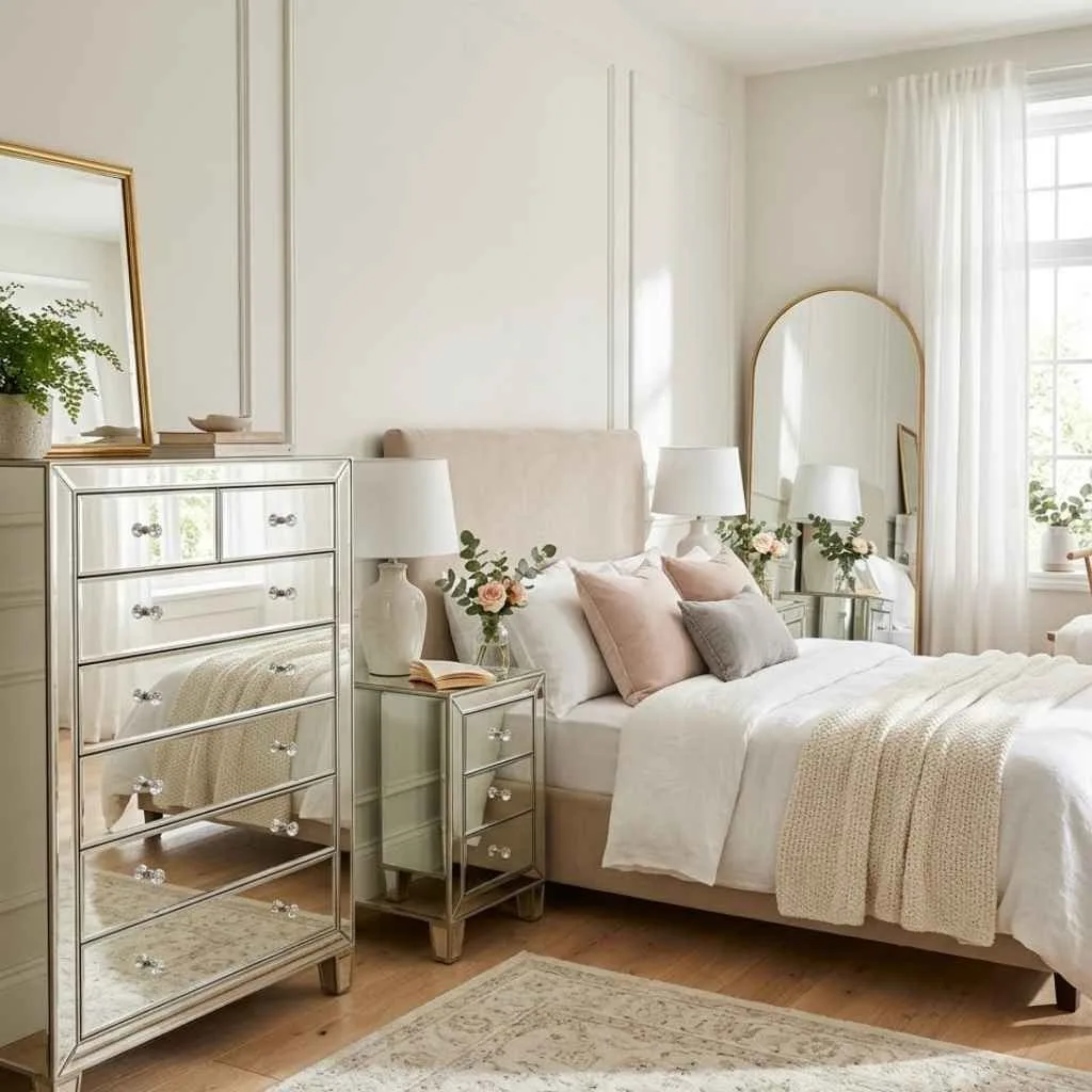 Mirrored Furniture for a Light and Spacious Feel