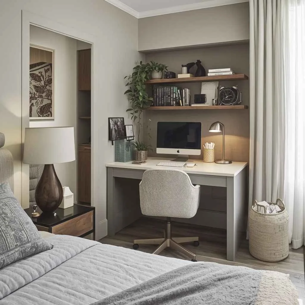 The Work From Home Setup Bedroom