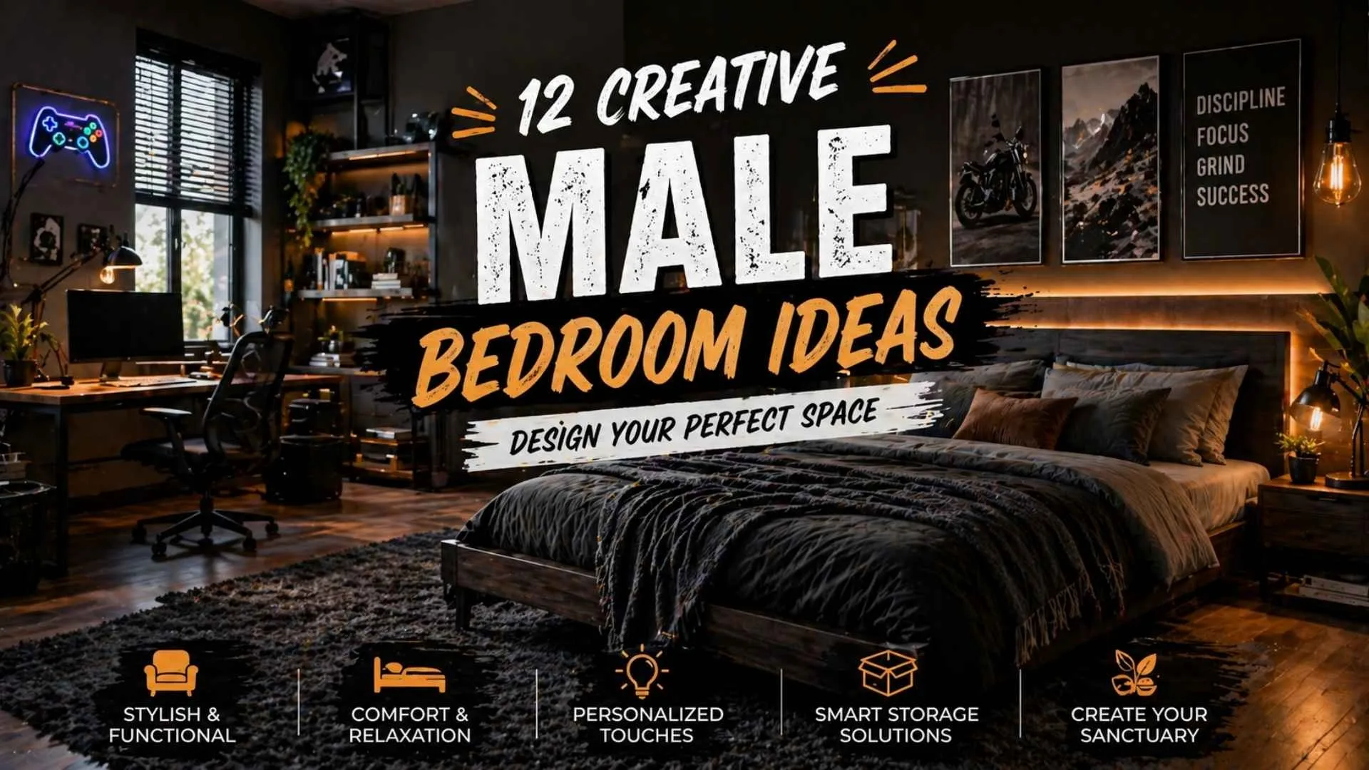 Male Bedroom Ideas