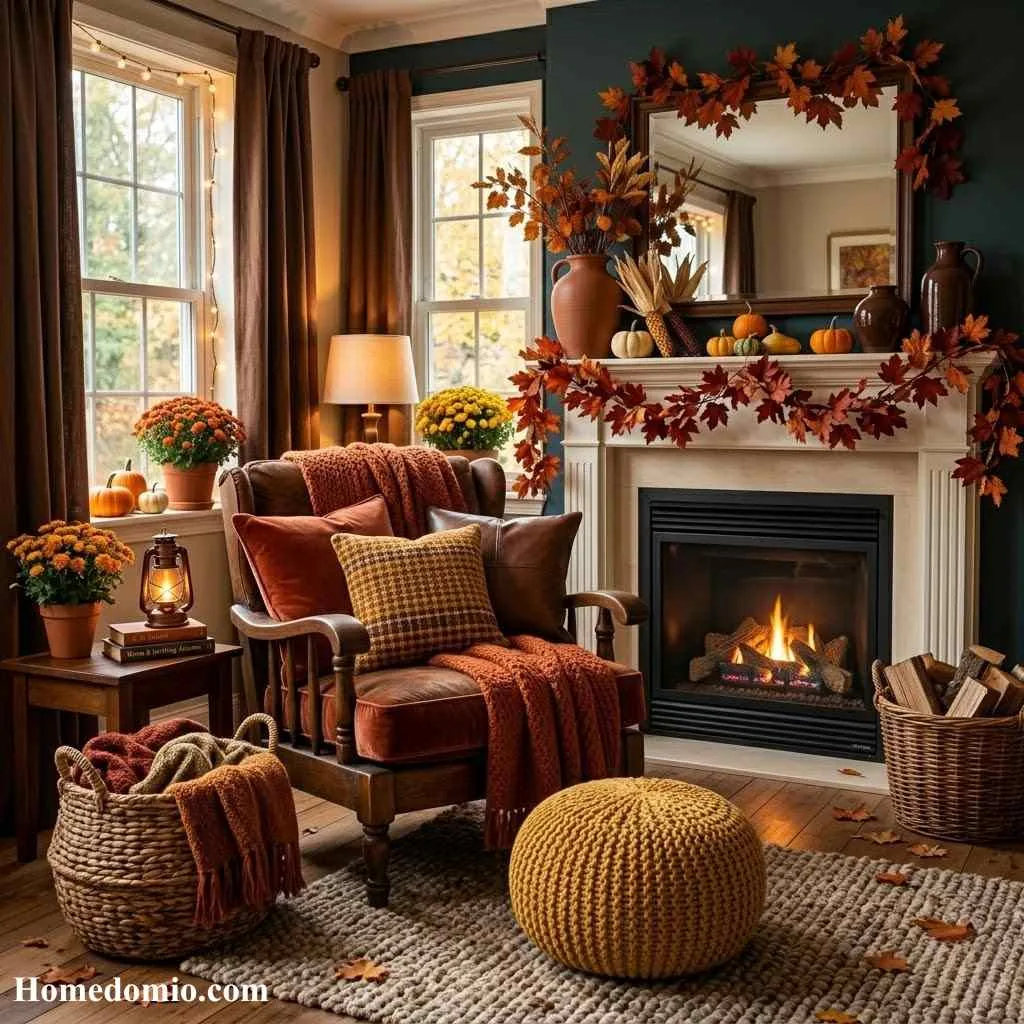 Seasonal Living Room Decor for Every Mood 3 Autumn Warm Toned Colour Palette