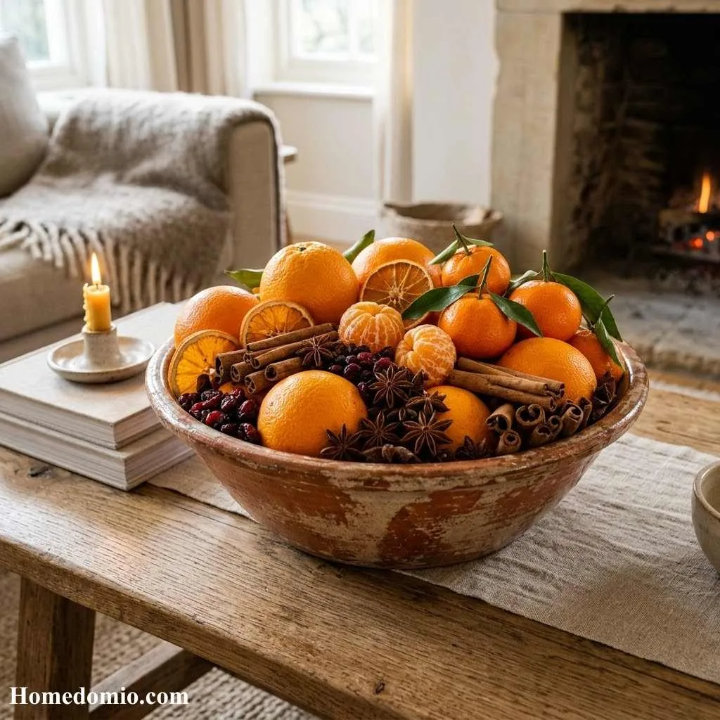 Citrus and Spice Decorative Bowls