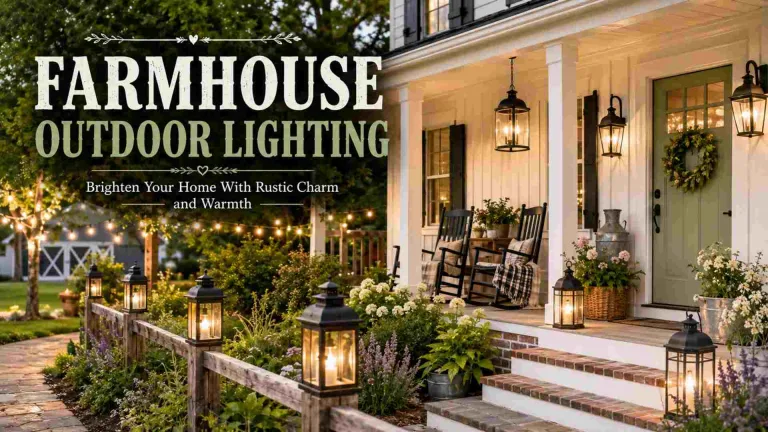Farmhouse Outdoor Lighting