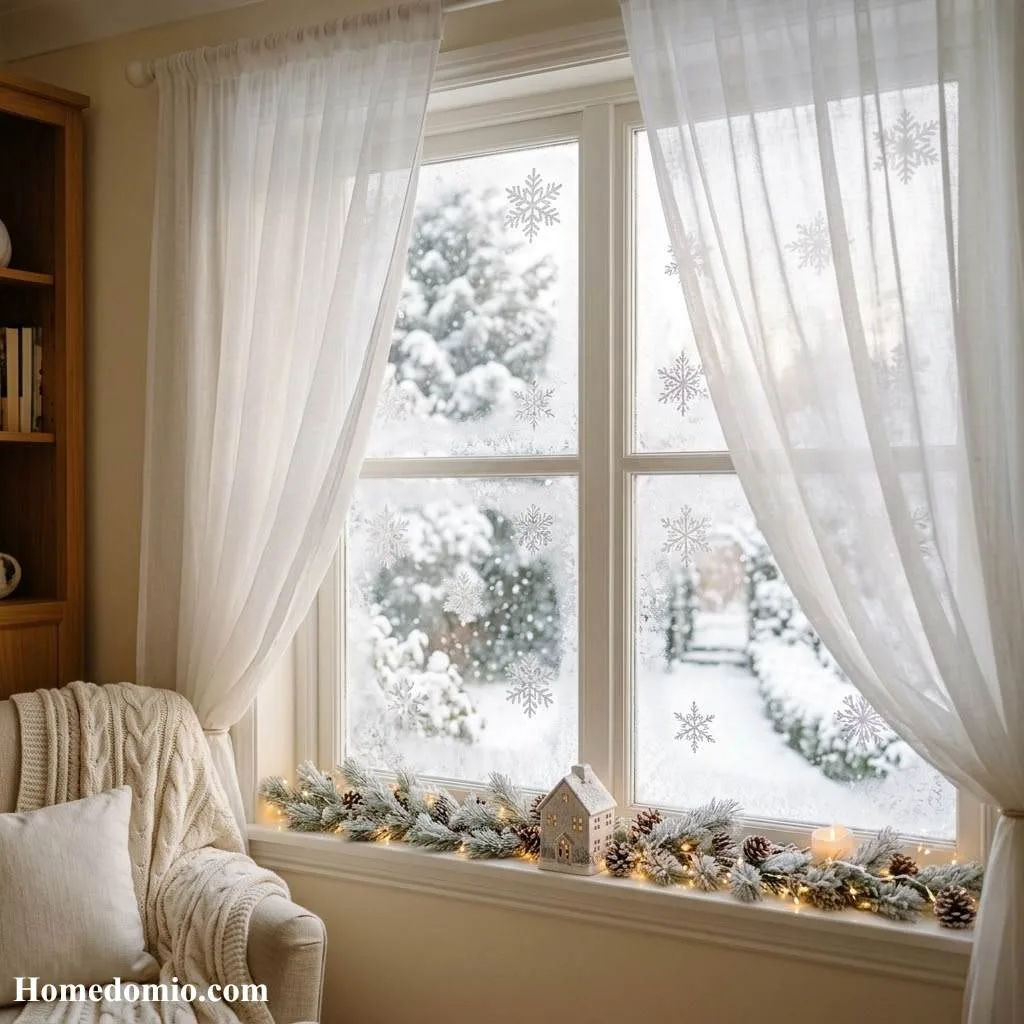  Frosted Window Decorations