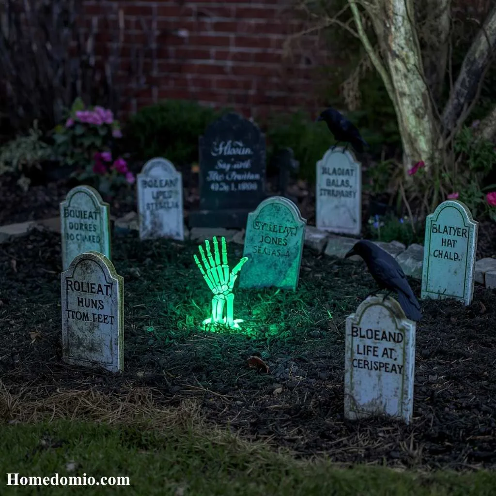 Graveyard Front Yard Scene