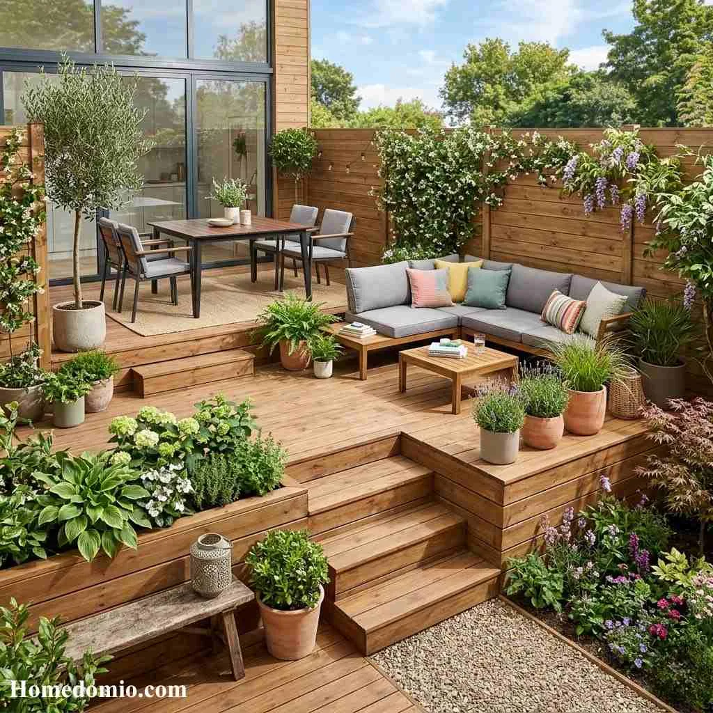 12 Sloped Backyard Ideas to Transform Your Hill 13 Multi-Level Outdoor Living Spaces