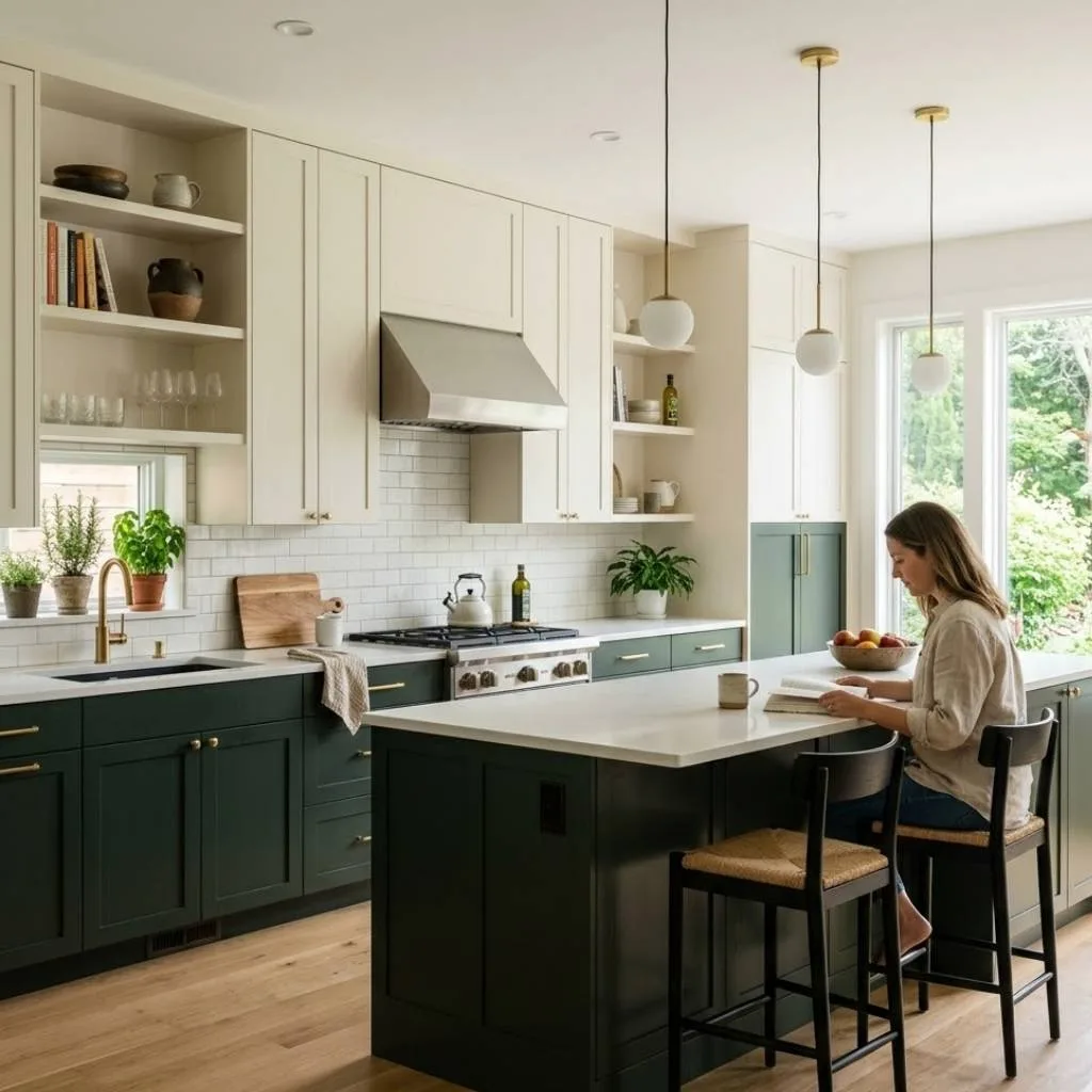 Two-Tone Cabinet Combinations
