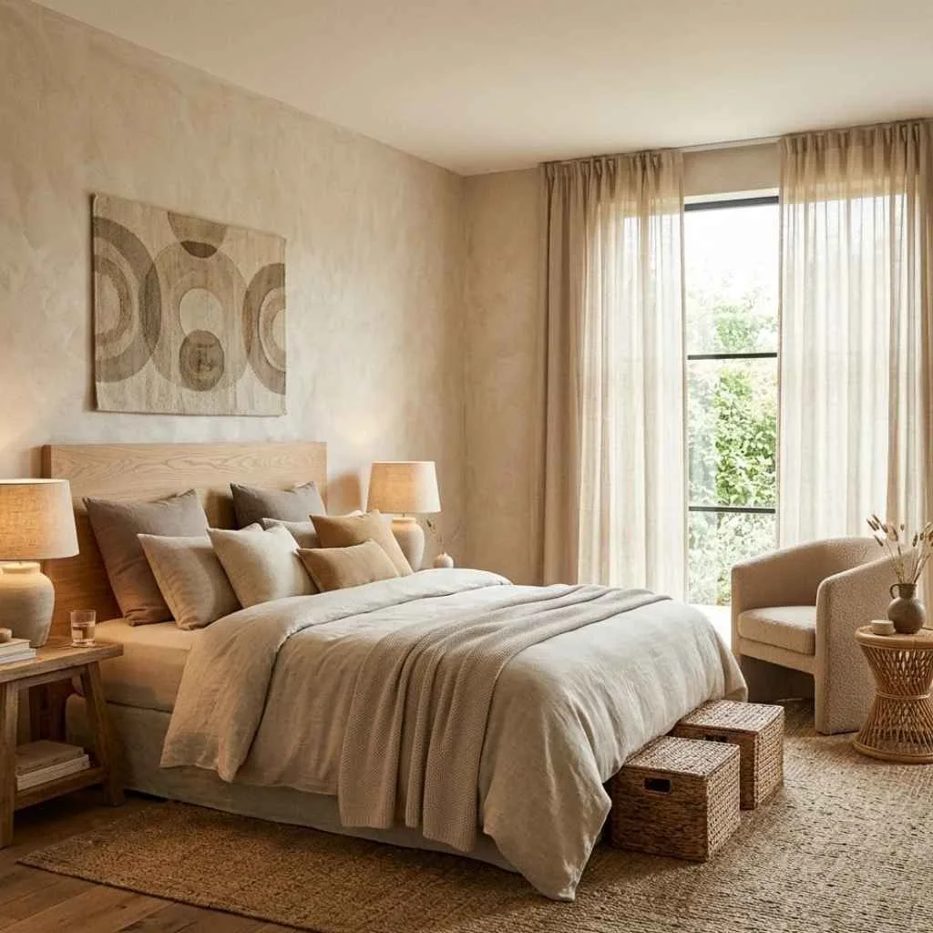Warm Beige and Sand Tones for Effortless Elegance