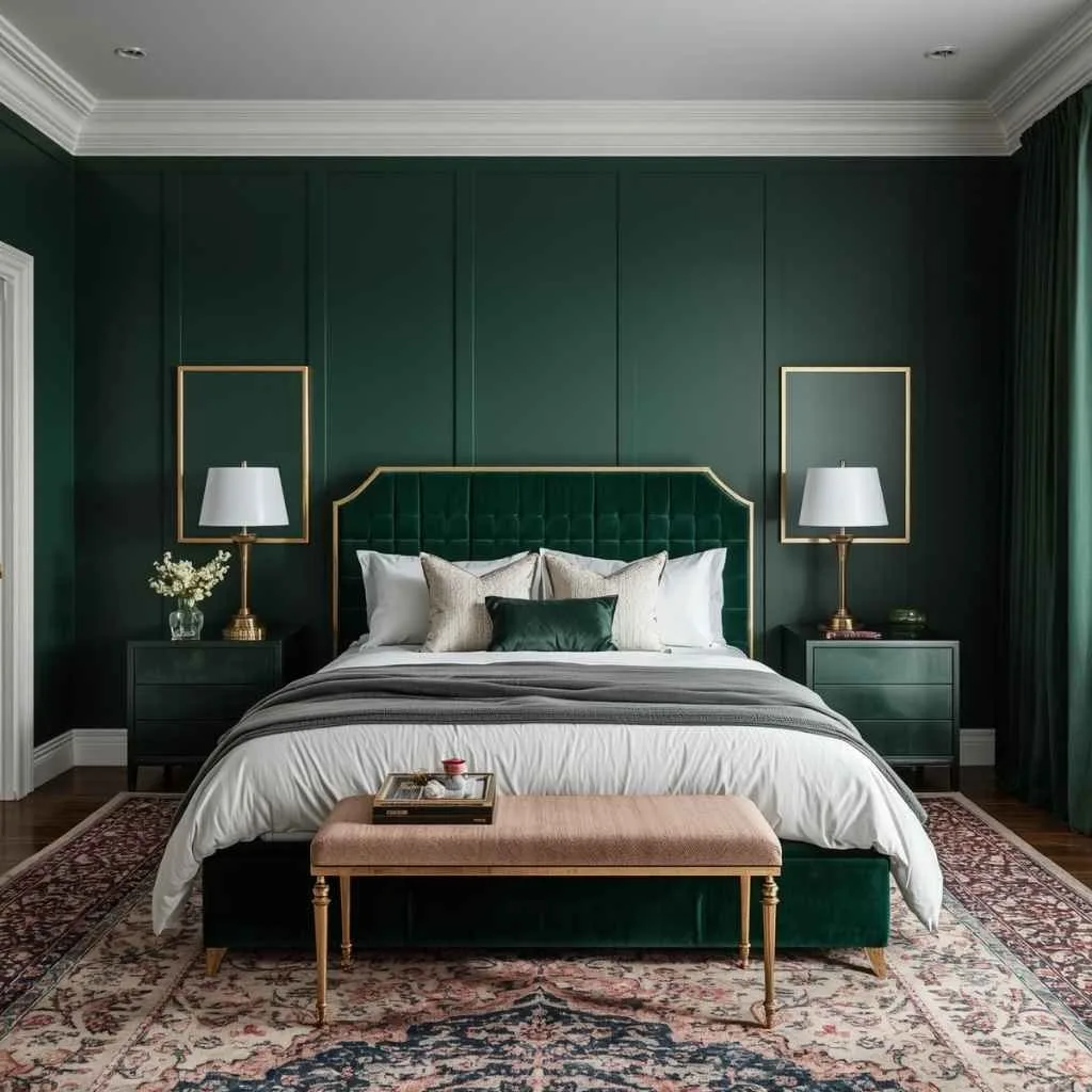  Emerald Green for Rich Jewel Toned Luxury