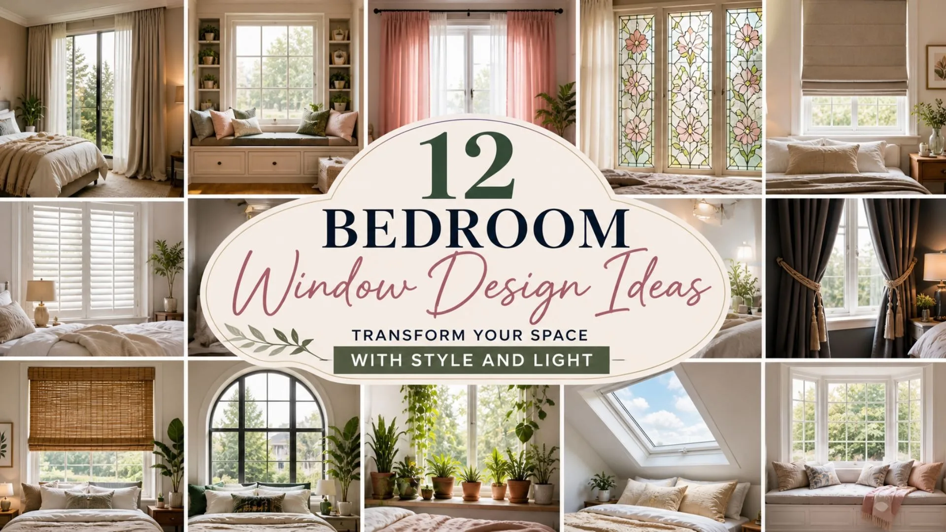 Bedroom Window Design Ideas