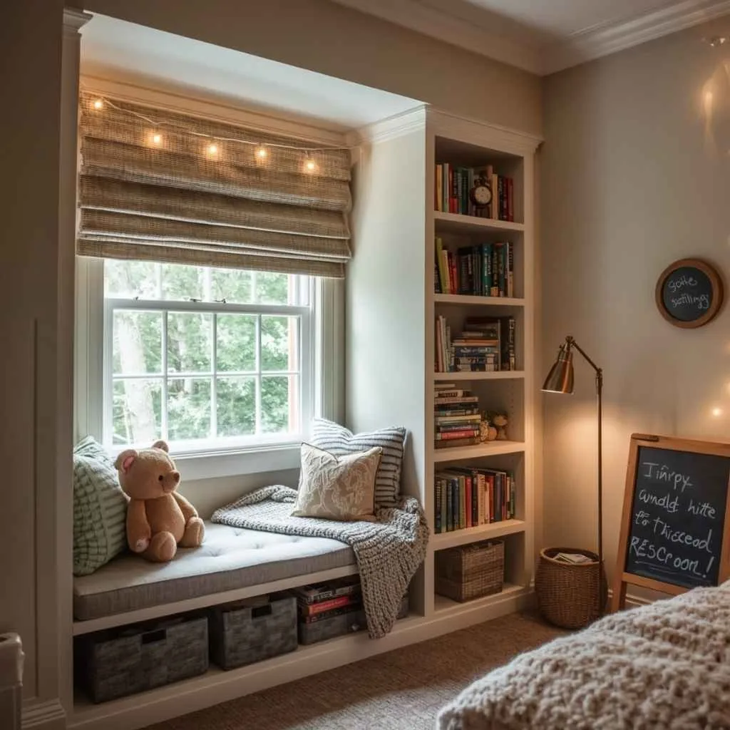 Kids Bedroom Design Ideas: 12 Creative Ways to Create a Space They Will Love 4 Design a Cozy Reading Nook Corner