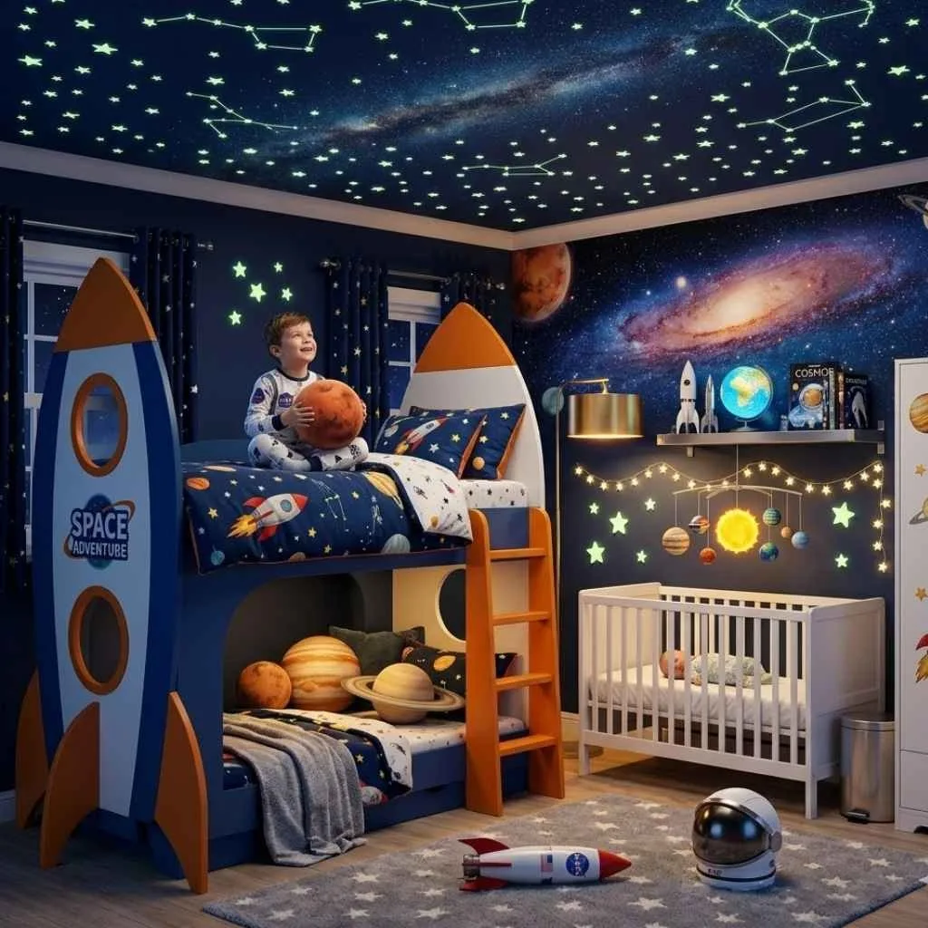 Kids Bedroom Design Ideas: 12 Creative Ways to Create a Space They Will Love 3 Bring the Outdoors In with a Nature Themed Bedroom