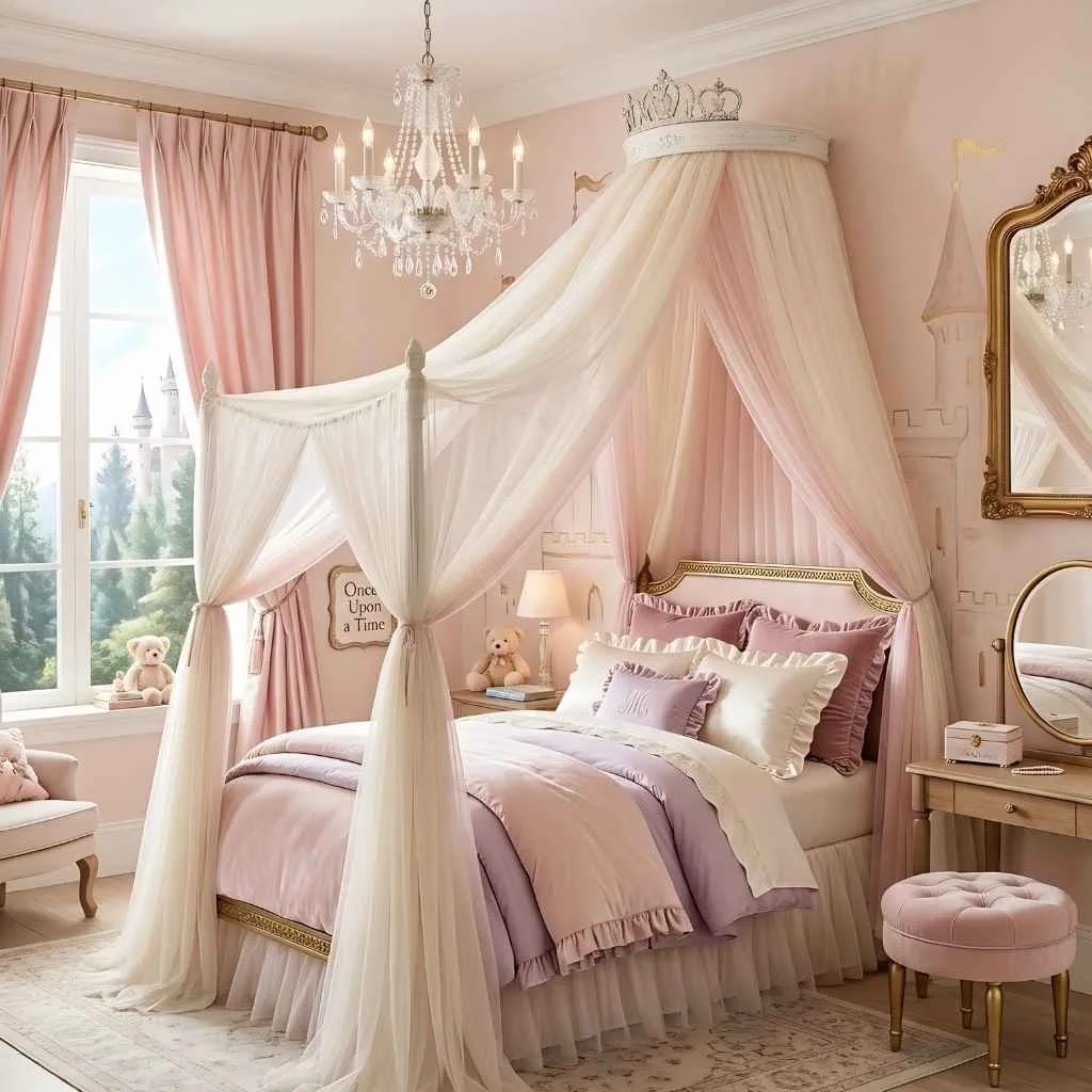 Princess and Enchanted Castle Bedroom
