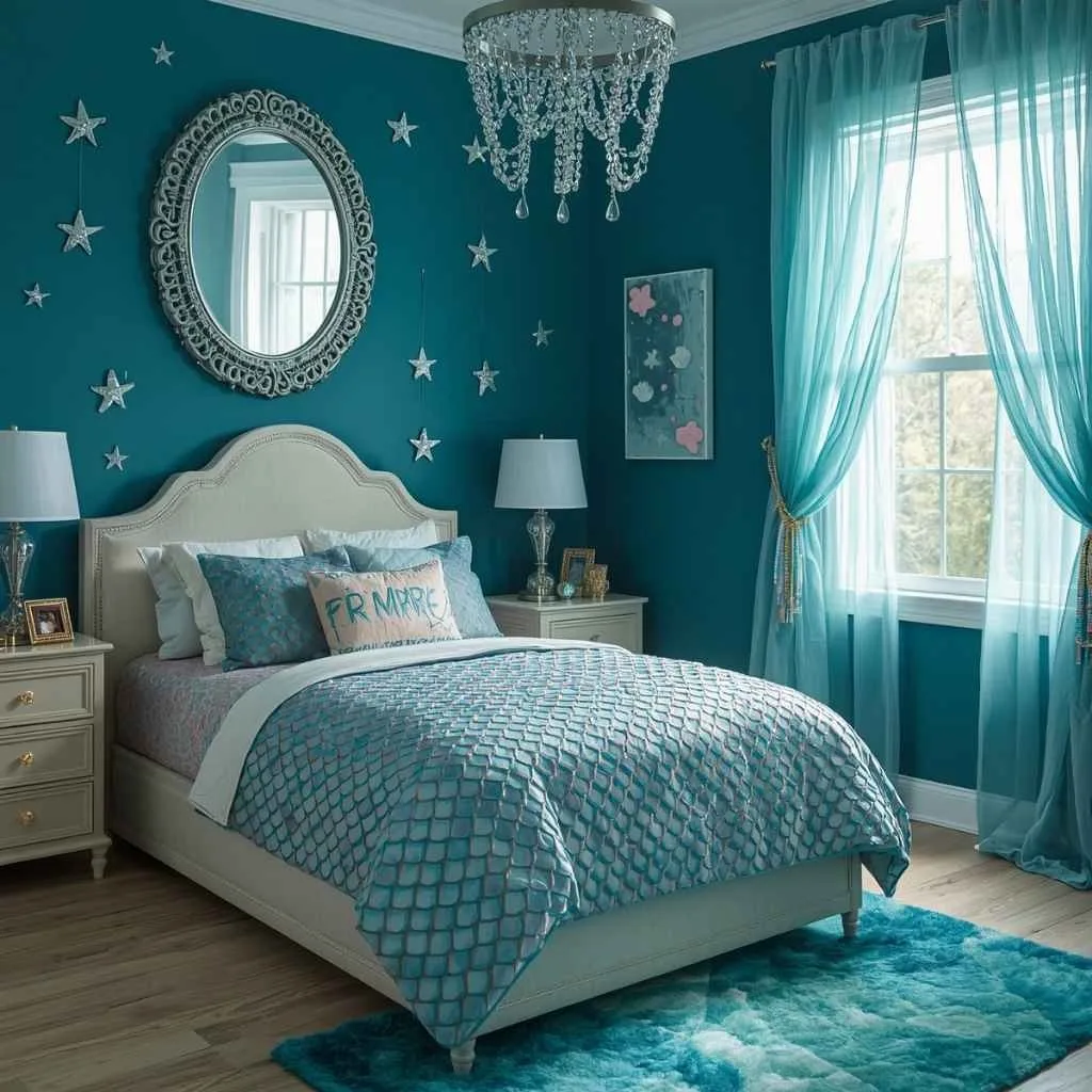 Ocean and Mermaid Themed Underwater World