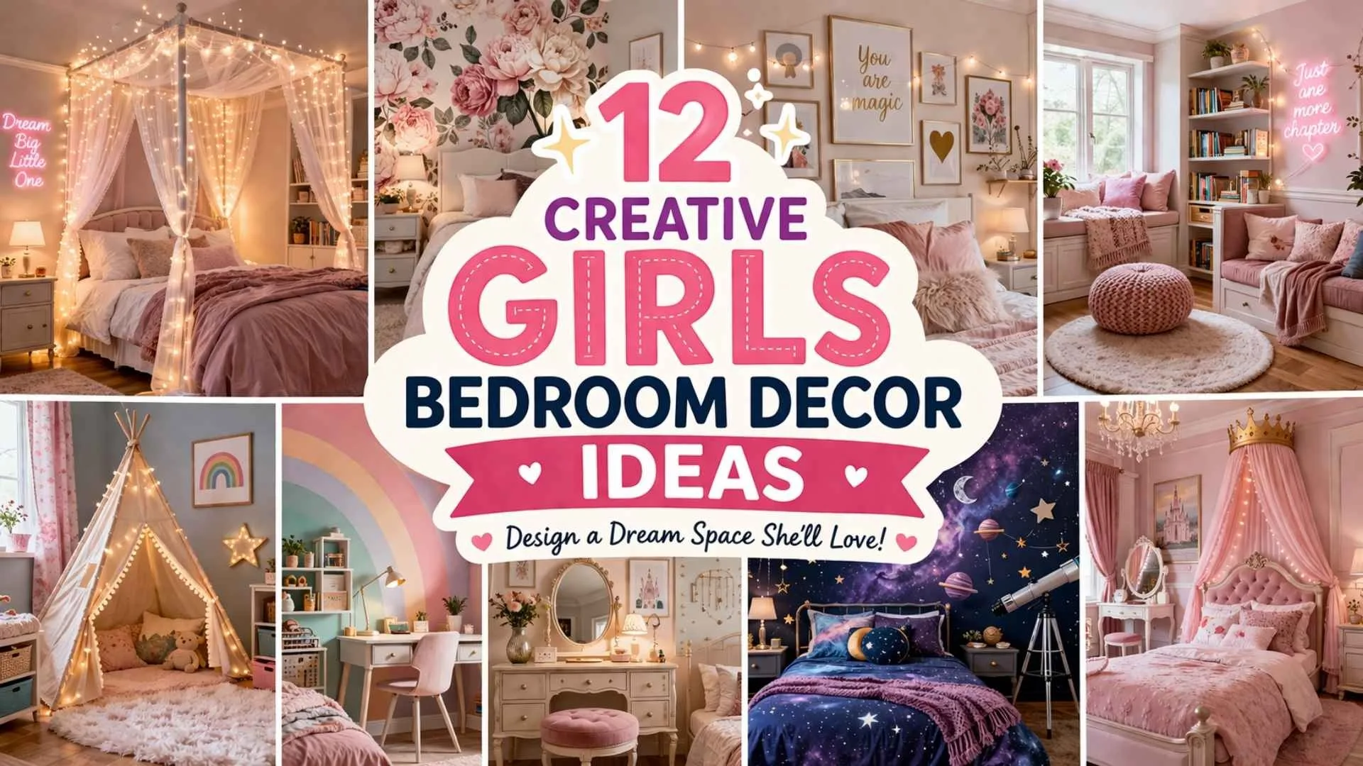 Girls Bedroom Decor Ideas