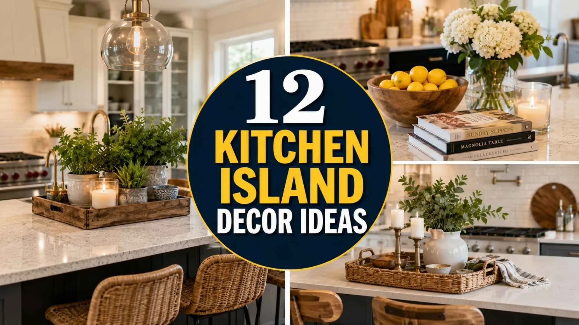 Kitchen Island Decor Ideas: 12 Creative Ways to Style the Heart of Your Home 1 Kitchen Island Decor Ideas
