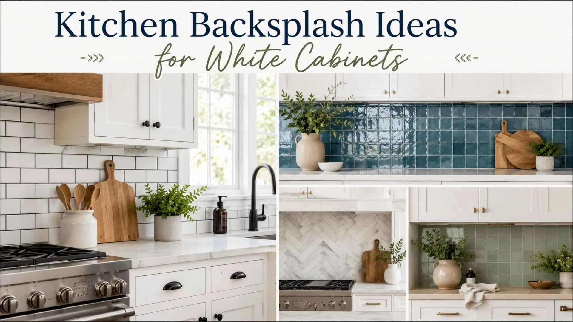 Kitchen Backsplash Ideas for White Cabinets: 12 Creative Ways to Transform Your Space 1 Kitchen Backsplash Ideas for White Cabinets