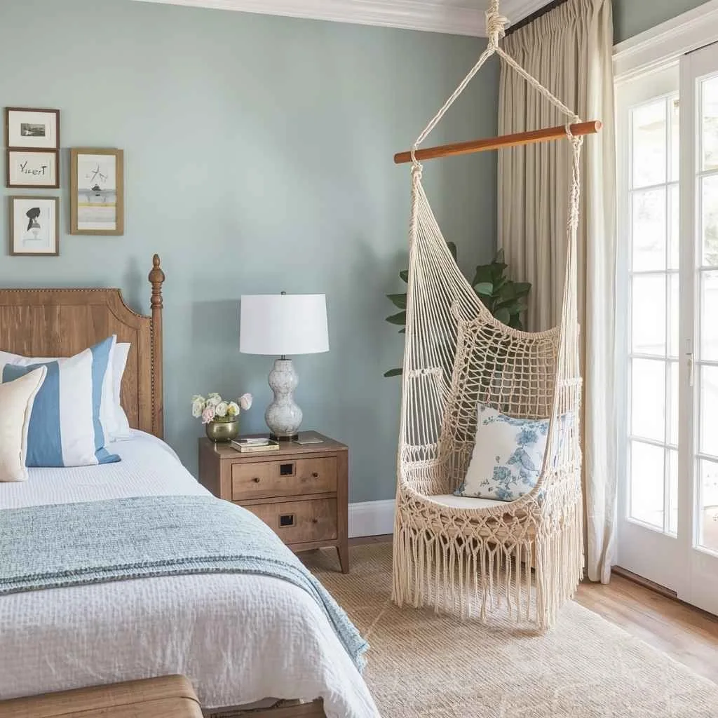 A Hammock Chair or Swing for a Resort Vibe